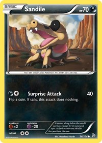 Sandile (56/106) - XY - Flashfire