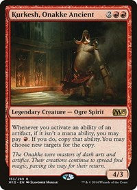 Kurkesh Onakke Ancient (153) - Magic 2015 (M15)
