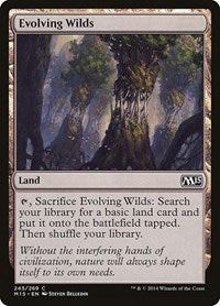 Evolving Wilds (243) - Magic 2015 (M15)