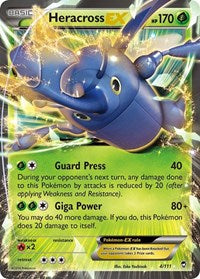Heracross EX (4/111) - XY - Furious Fists