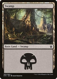 Swamp 260 (260) - Khans of Tarkir