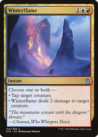 Winterflame (213) - Khans of Tarkir