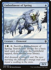 Embodiment of Spring (39) - Khans of Tarkir