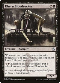 Kheru Bloodsucker (75) - Khans of Tarkir