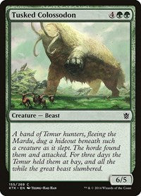 Tusked Colossodon (155) - Khans of Tarkir