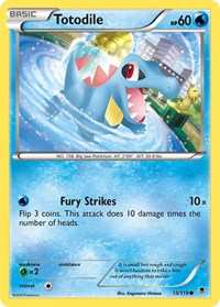 Totodile (15/119) - XY - Phantom Forces