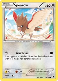 Spearow (78/119) - XY - Phantom Forces
