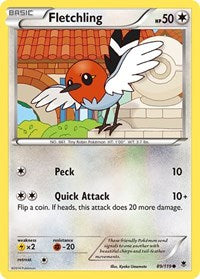 Fletchling (89/119) - XY - Phantom Forces