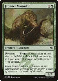 Frontier Mastodon (130) - Fate Reforged
