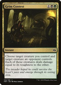 Grim Contest (153) - Fate Reforged