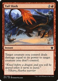 Tail Slash (161) - Dragons of Tarkir