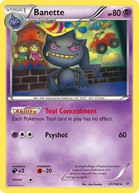 Banette (31) (31/108) - XY - Roaring Skies
