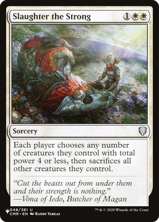 Slaughter the Strong [The List Reprints]