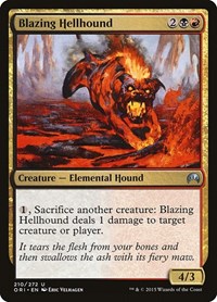 Blazing Hellhound (210) - Magic Origins