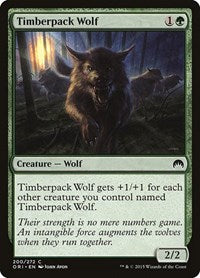 Timberpack Wolf (200) - Magic Origins