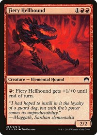 Fiery Hellhound (284) - Magic Origins