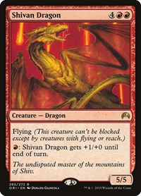 Shivan Dragon (285) - Magic Origins