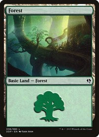 Forest 038 (38) - Duel Decks: Zendikar vs. Eldrazi