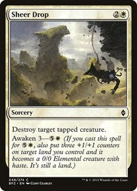 Sheer Drop (48) - Battle for Zendikar