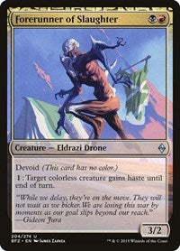 Forerunner of Slaughter (204) - Battle for Zendikar