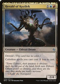 Herald of Kozilek (205) - Battle for Zendikar