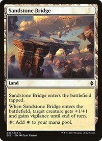 Sandstone Bridge (243) - Battle for Zendikar