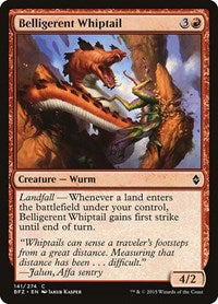 Belligerent Whiptail (141) - Battle for Zendikar