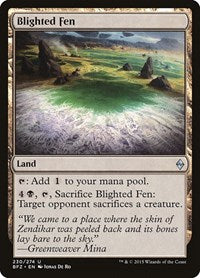Blighted Fen (230) - Battle for Zendikar