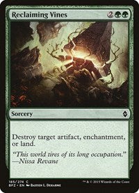 Reclaiming Vines (185) - Battle for Zendikar