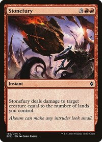Stonefury (156) - Battle for Zendikar