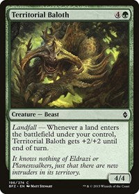 Territorial Baloth (196) - Battle for Zendikar