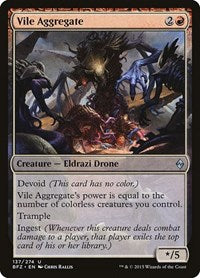 Vile Aggregate (137) - Battle for Zendikar