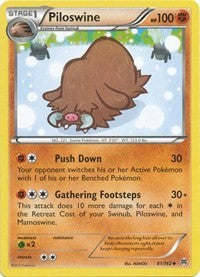 Piloswine (81/162) - XY - BREAKthrough