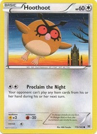 Hoothoot (119/162) - XY - BREAKthrough