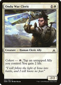 Ondu War Cleric (31) - Oath of the Gatewatch