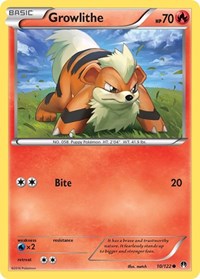 Growlithe (10/122) - XY - BREAKpoint