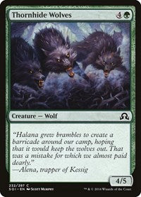Thornhide Wolves (232) - Shadows over Innistrad