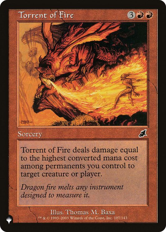 Torrent of Fire [The List Reprints]