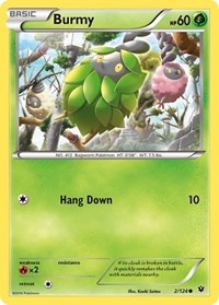 Burmy (2/124) - XY - Fates Collide