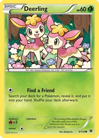 Deerling (8/124) - XY - Fates Collide