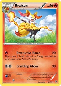 Braixen (12/124) - XY - Fates Collide