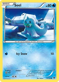 Seel (15/124) - XY - Fates Collide