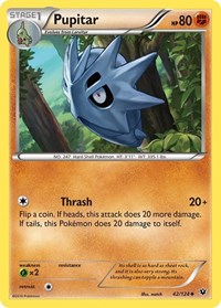 Pupitar (42/124) - XY - Fates Collide