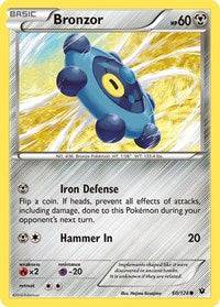 Bronzor (60/124) - XY - Fates Collide