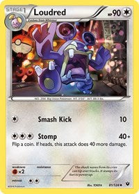 Loudred (81/124) - XY - Fates Collide