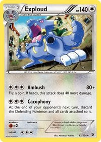 Exploud (82/124) - XY - Fates Collide