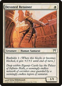 Devoted Retainer (7) - Champions of Kamigawa