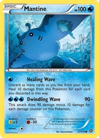 Mantine (27/114) - XY - Steam Siege