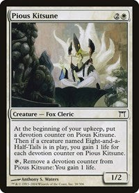 Pious Kitsune (38) - Champions of Kamigawa