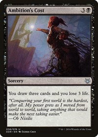 Ambitions Cost (38) - Duel Decks: Nissa vs. Ob Nixilis